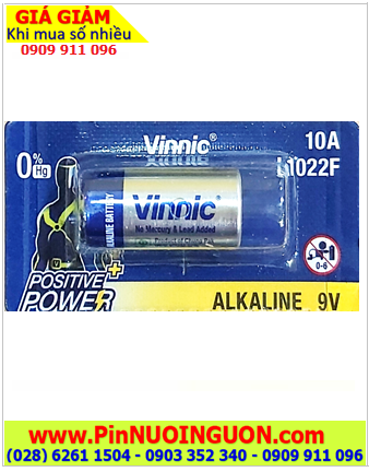 Vinnic 10A L1022F _Pin 9v Alkaline Vinnic 10A 1022F _Pin Remote cửa |HÀNG CÓ SẲN